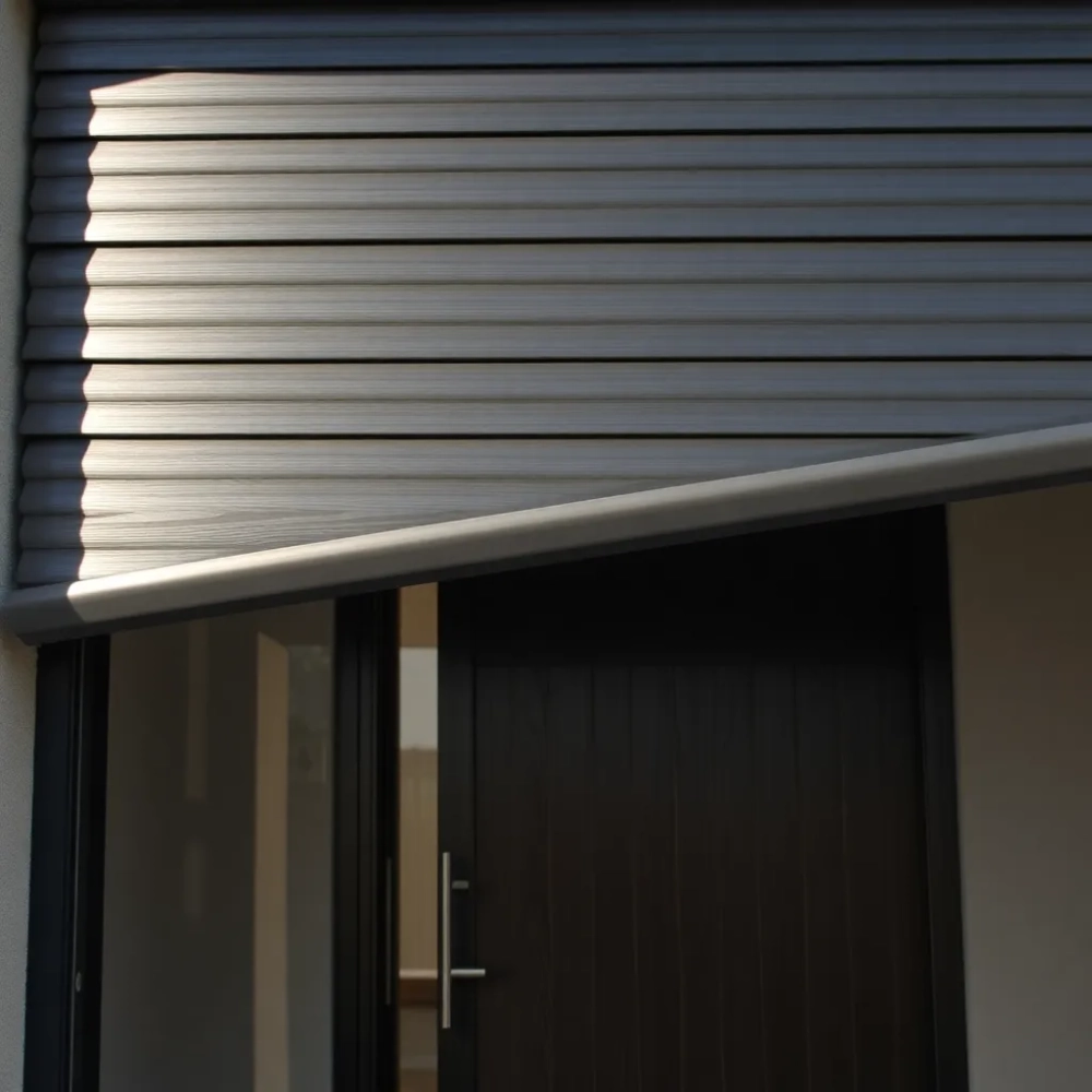 Roleta antywłamaniowa na drzwi wejściowe