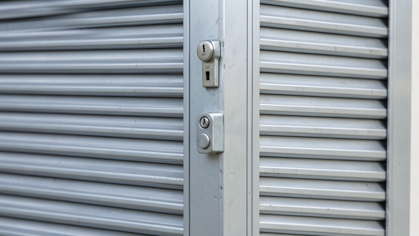 Roleta antywłamaniowa na drzwi