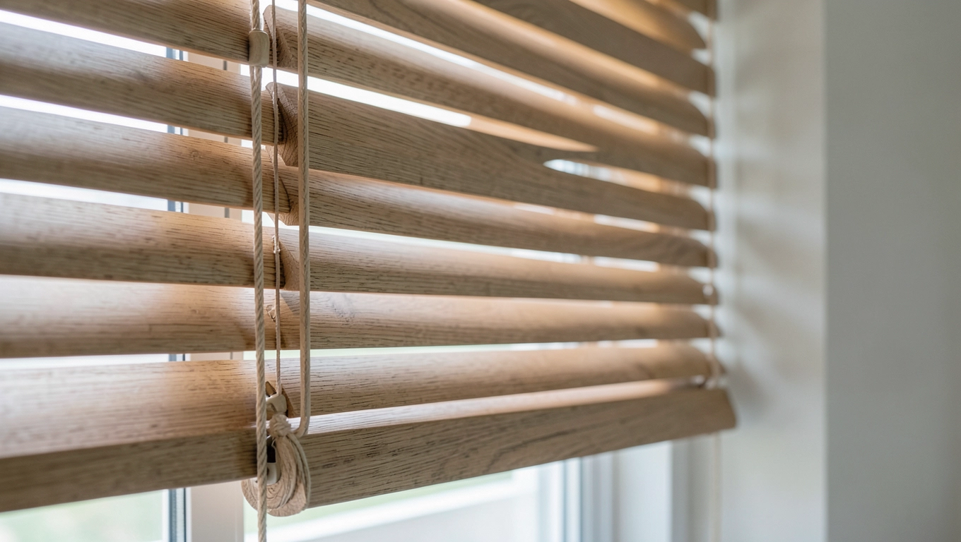 Roleta do łazienki drewniana