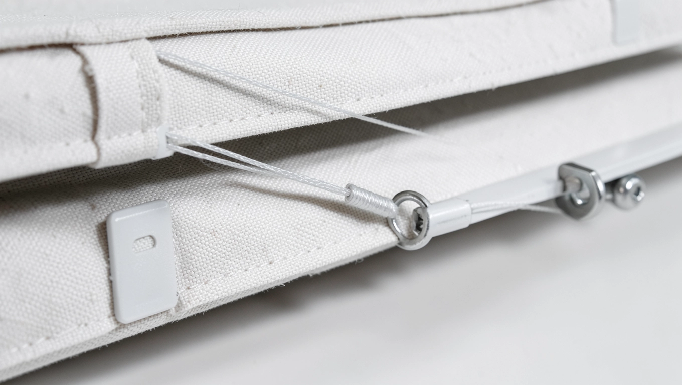 Roleta dzień noc z żyłką montaż