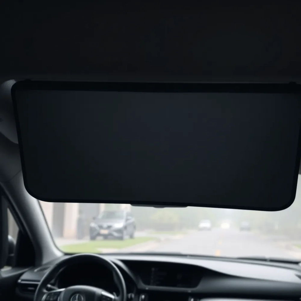 Roleta przeciwsłoneczna do samochodu na przednią szybę