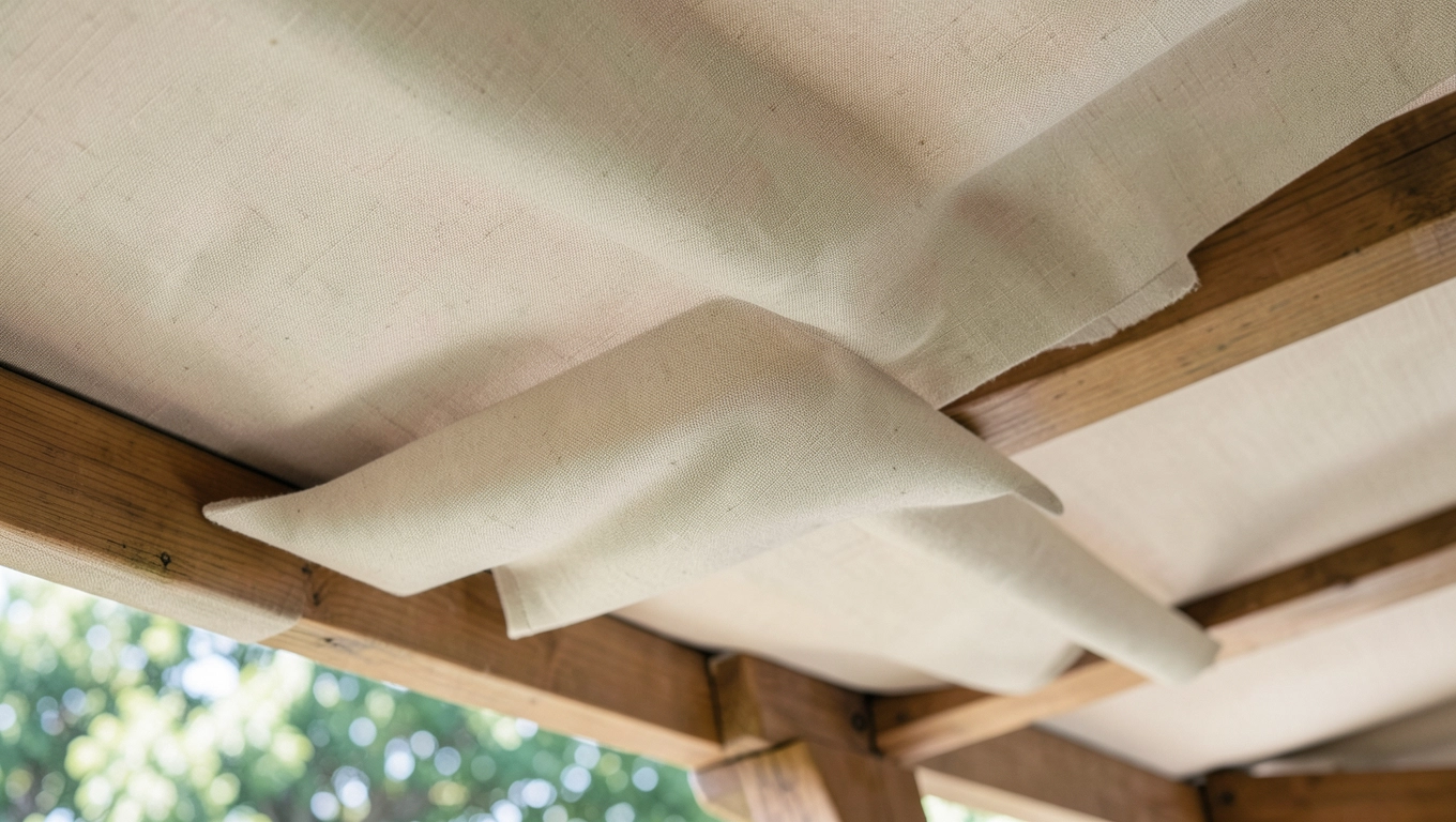 Roleta rzymska do pergoli