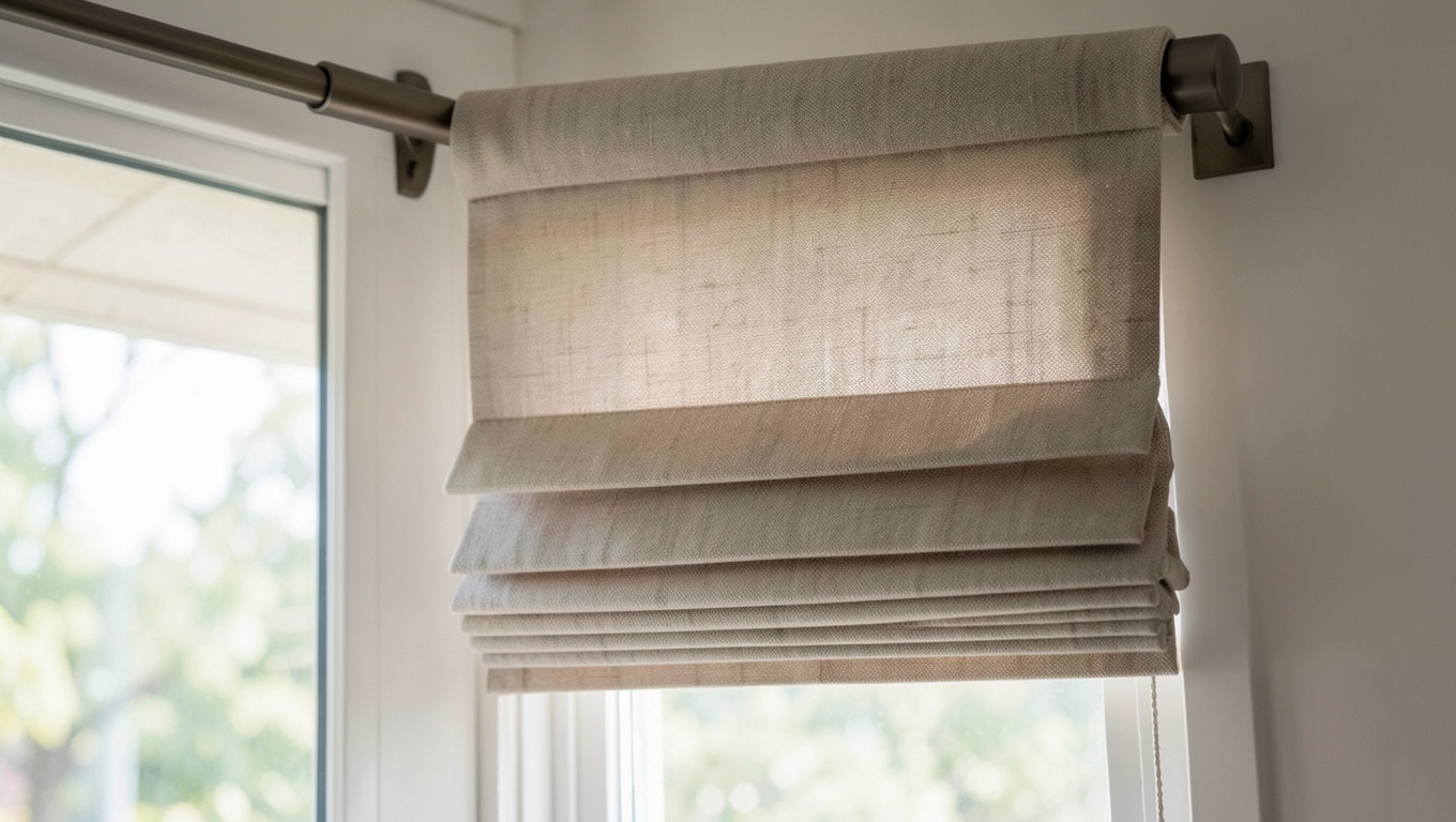 Roleta rzymska na karnisz na wymiar