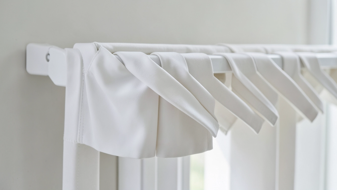 Roleta rzymska na karnisz z żabkami