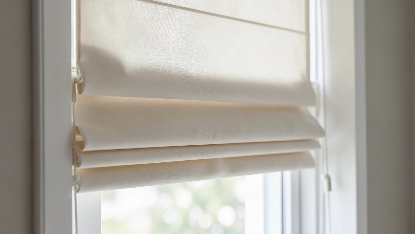 Roleta rzymska na ramę okna