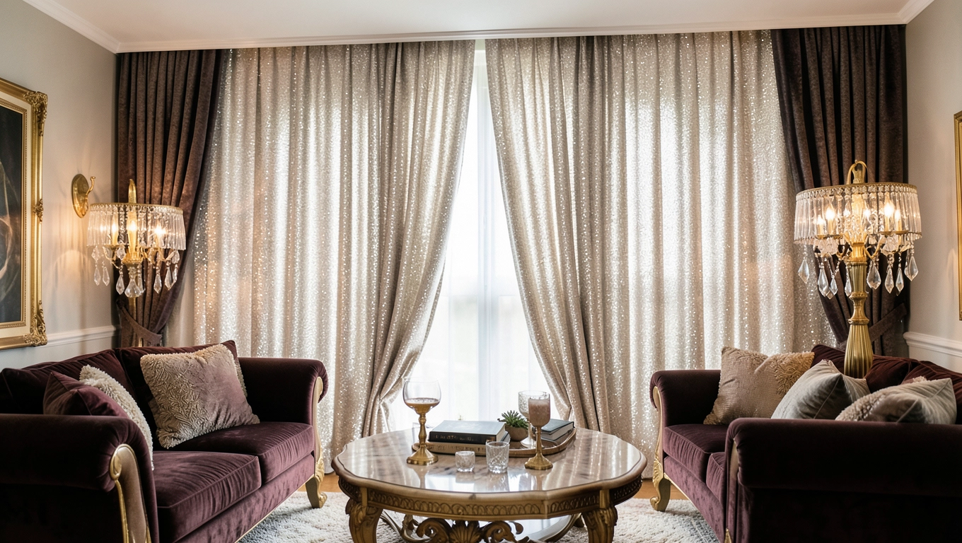 Rolety do salonu glamour