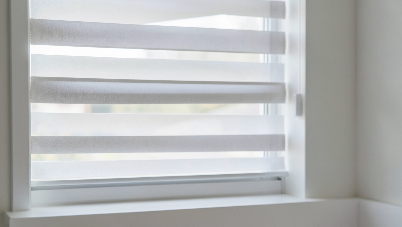 Rolety dzień noc w kasecie bez prowadnic