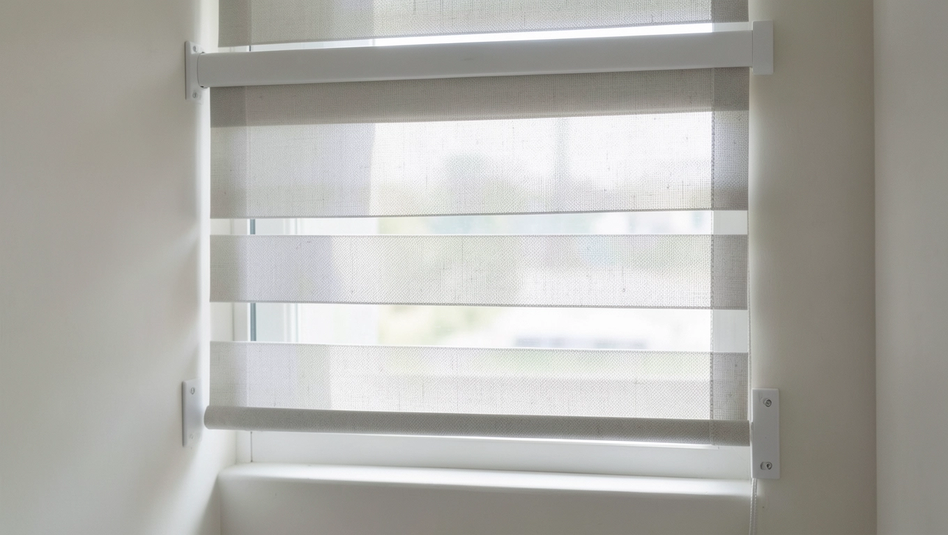 Rolety dzień noc w kasecie montaż