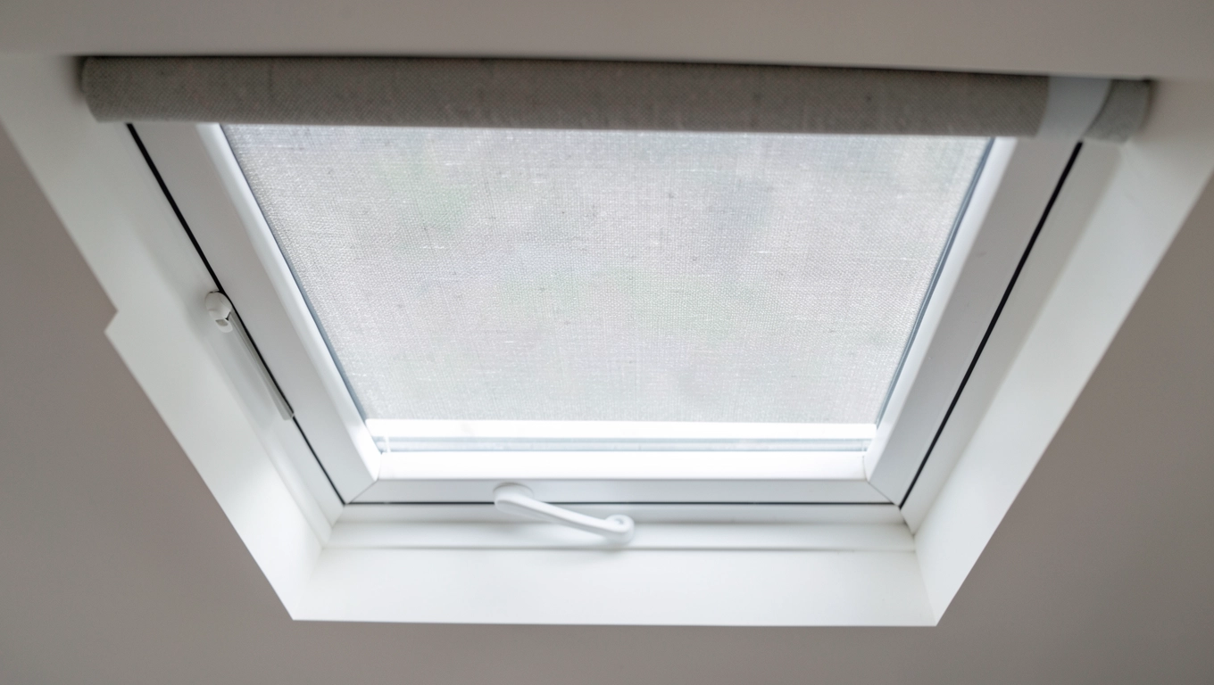 Rolety na okna dachowe bez wiercenia