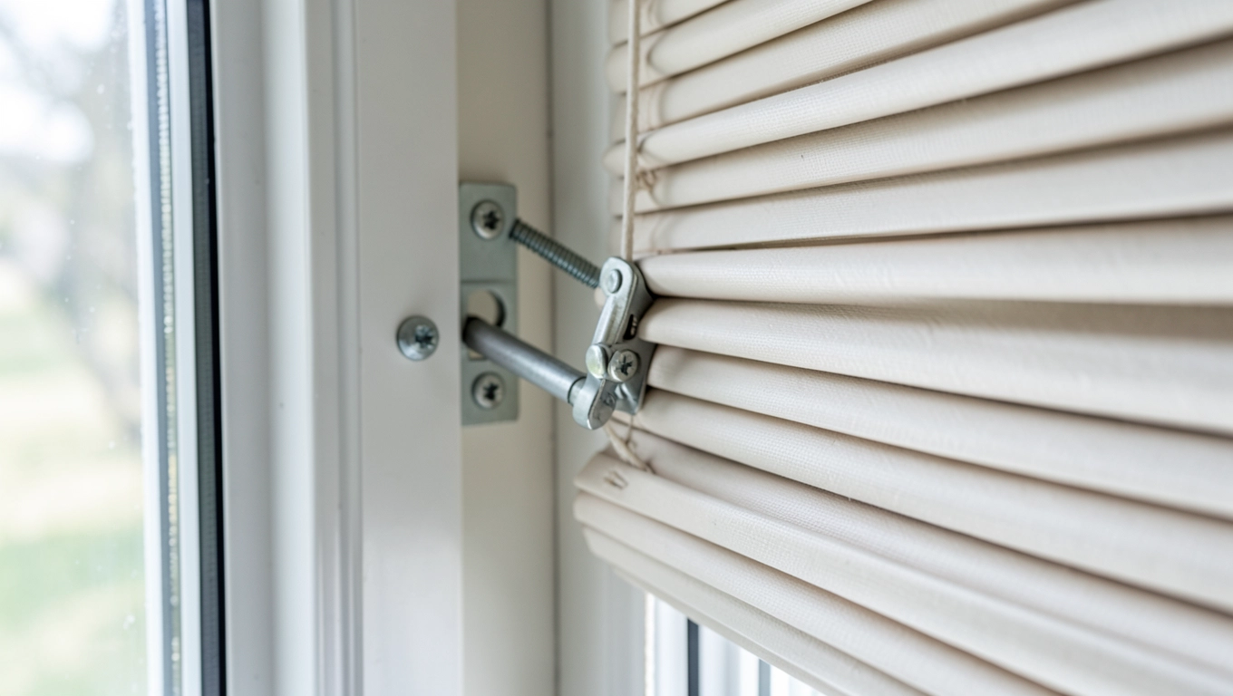 Rolety plisowane inwazyjne montaż