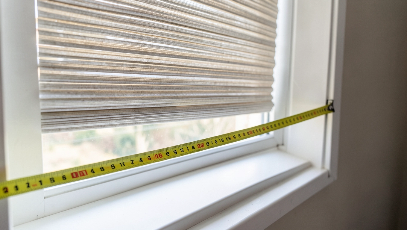 Rolety plisowane jak mierzyć