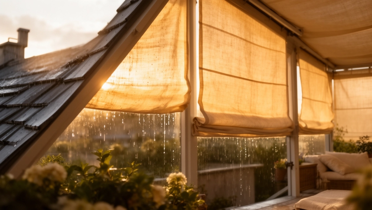 rolety rzymskie na dach