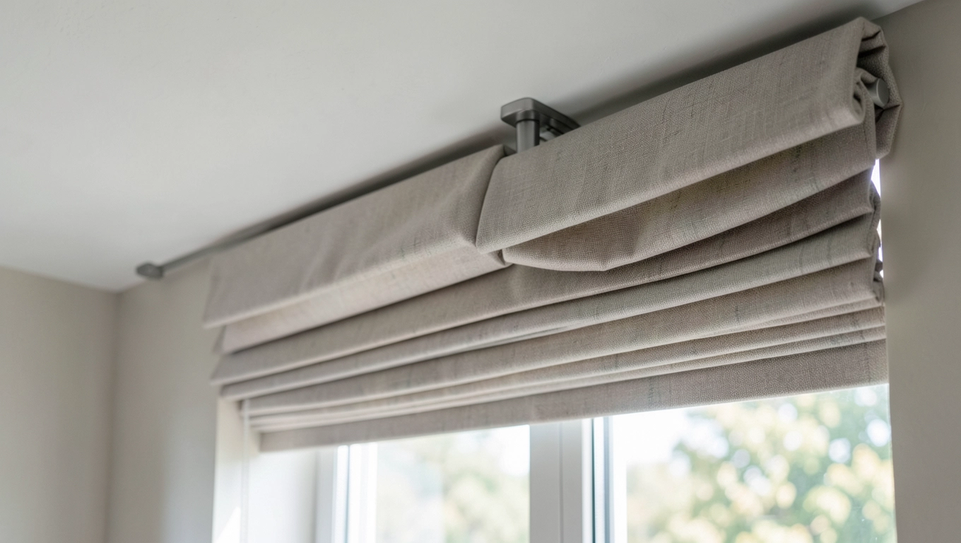 Rolety rzymskie na karnisz sufitowy