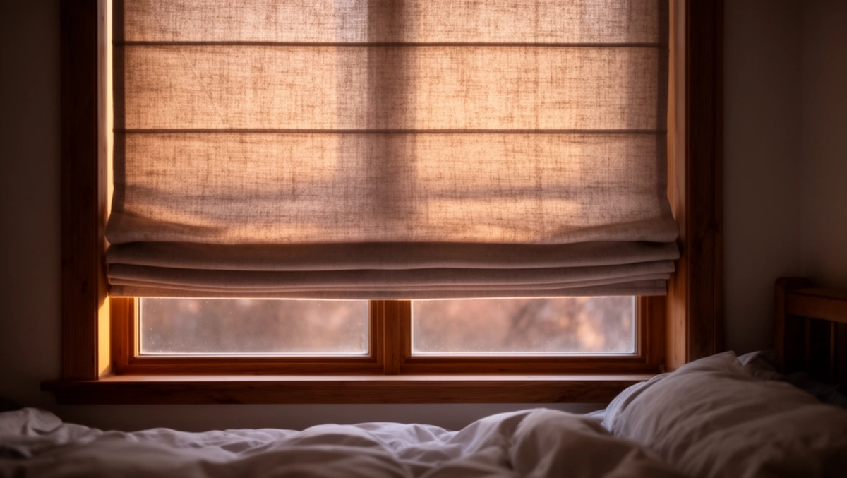 rolety rzymskie z grubego materiału