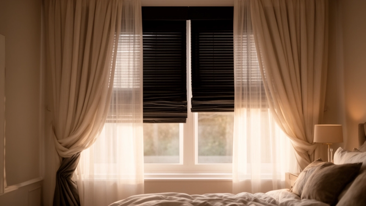 Rolety rzymskie zaciemniające duo