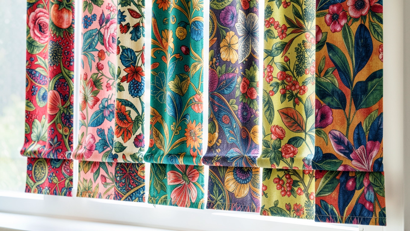 Rolety wewnętrzne we wzory