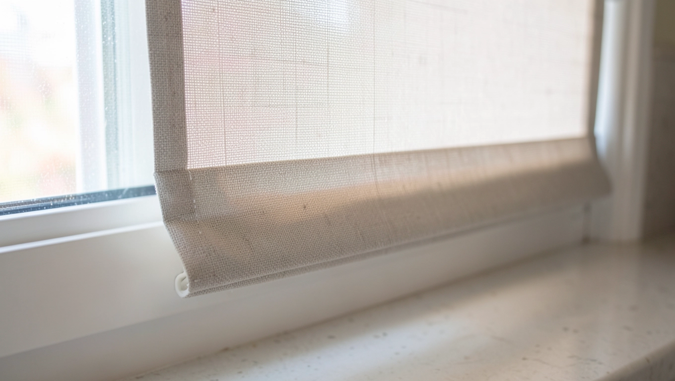 Rolety z poliestru do kuchni