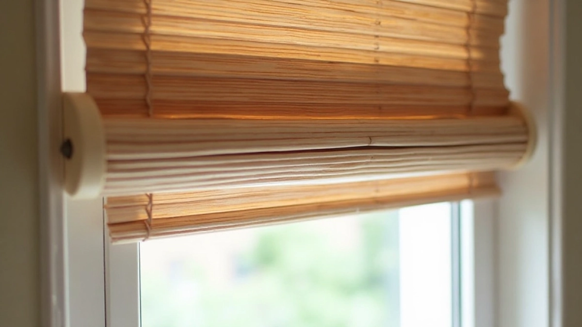 Rolety zaciągane od dołu drewniane