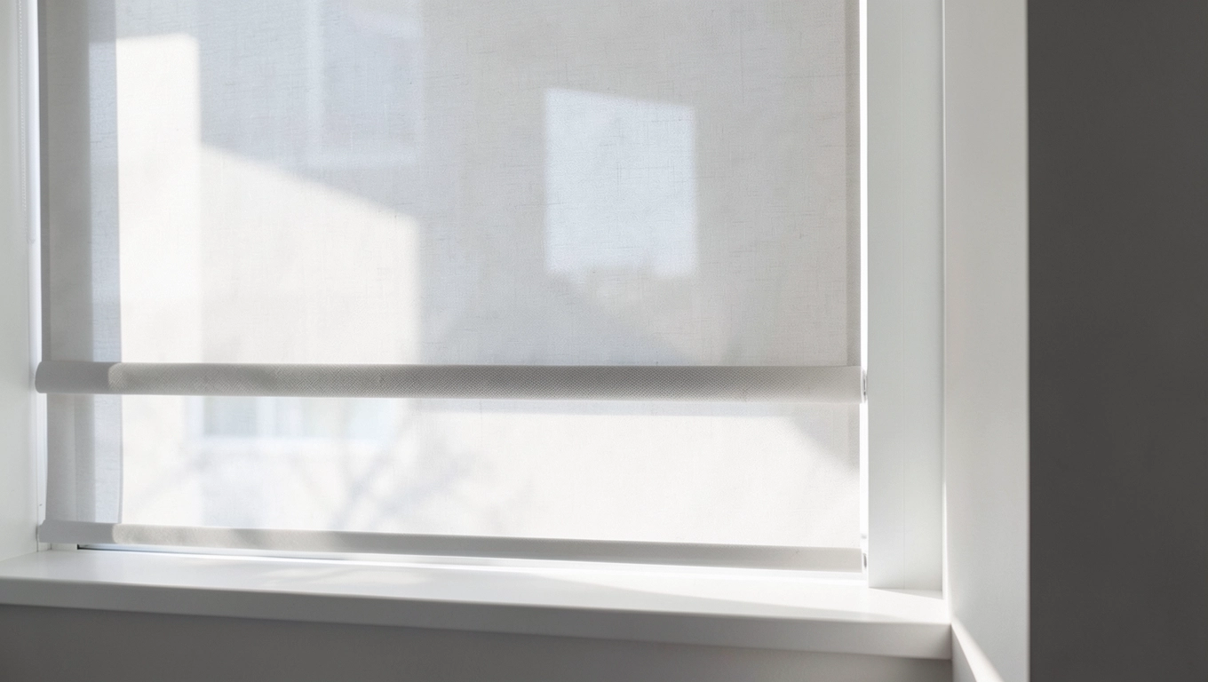 Rolety zamiast firanek