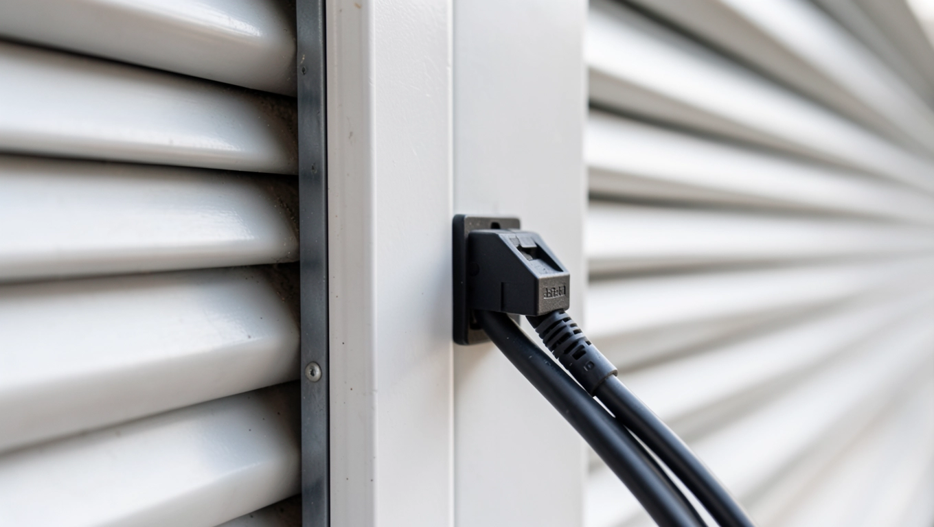 Rolety zewnętrzne z której strony zasilanie