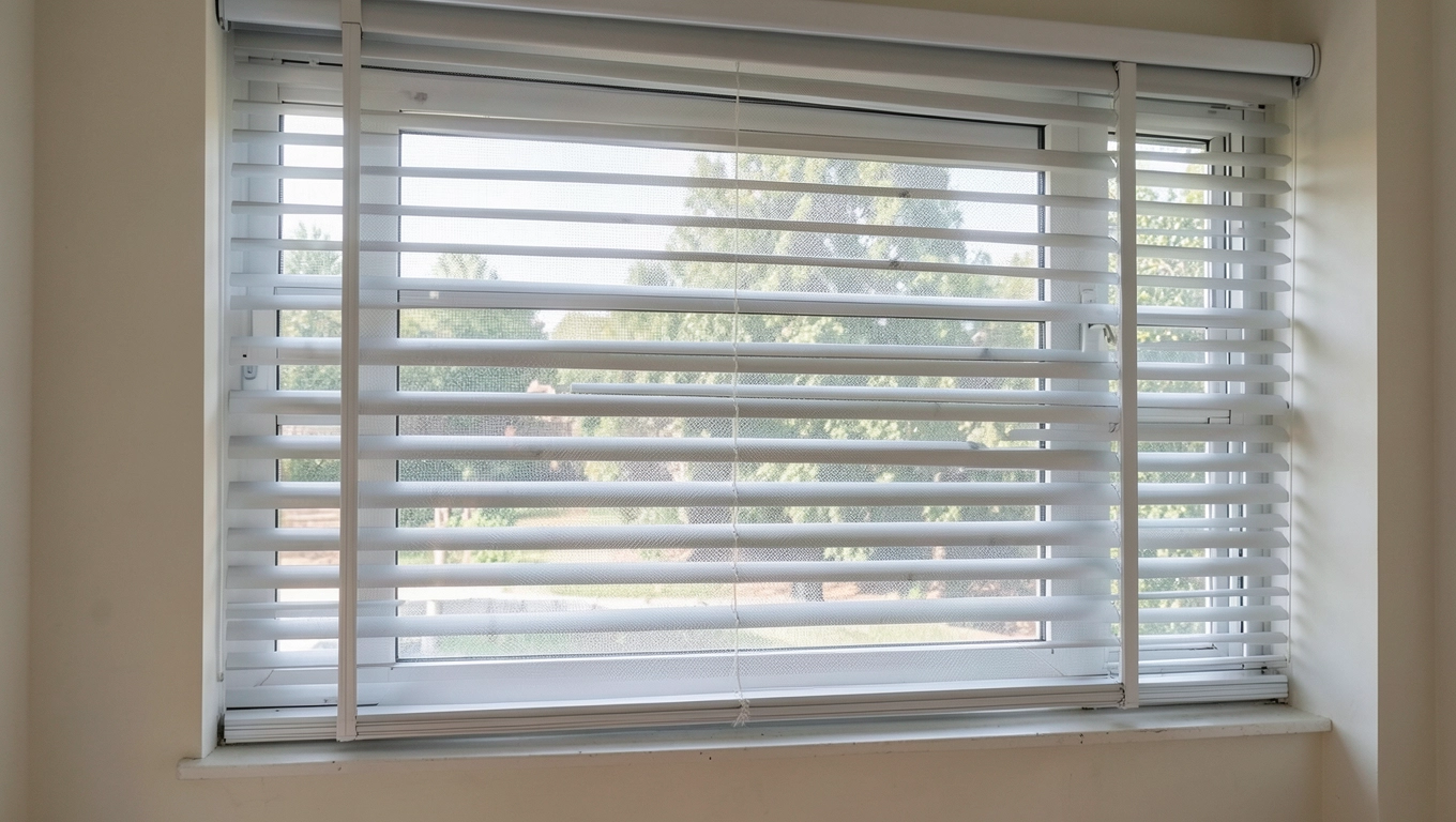 Rolety zewnętrzne z moskitierą