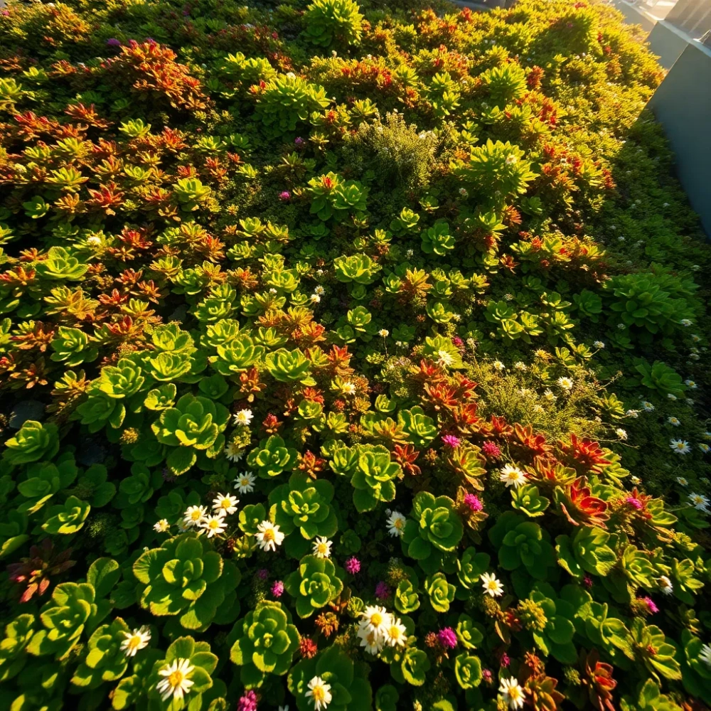 Rośliny na zielony dach