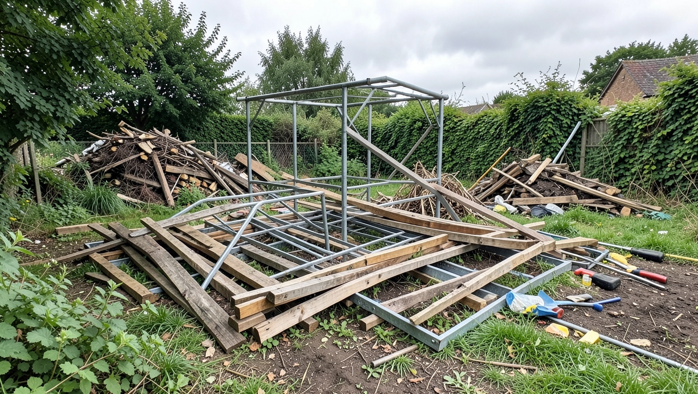 Rozbiórka altany na działce cena