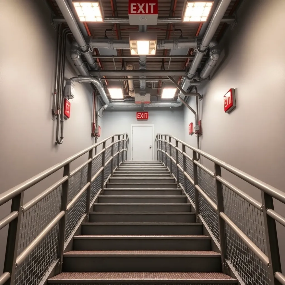 Schody ewakuacyjne wymagania