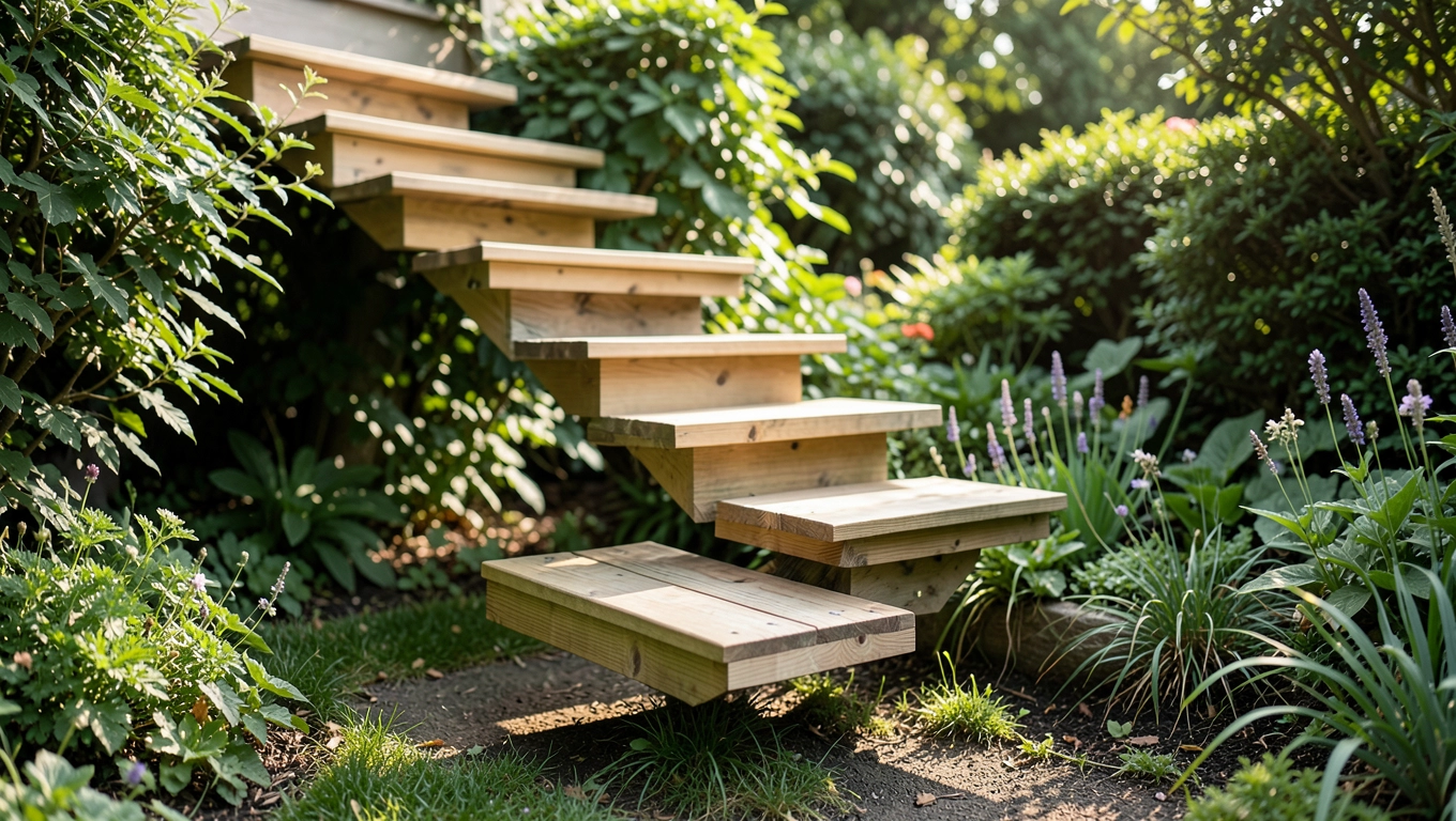 schody lewitujące zewnętrzne jak zrobić