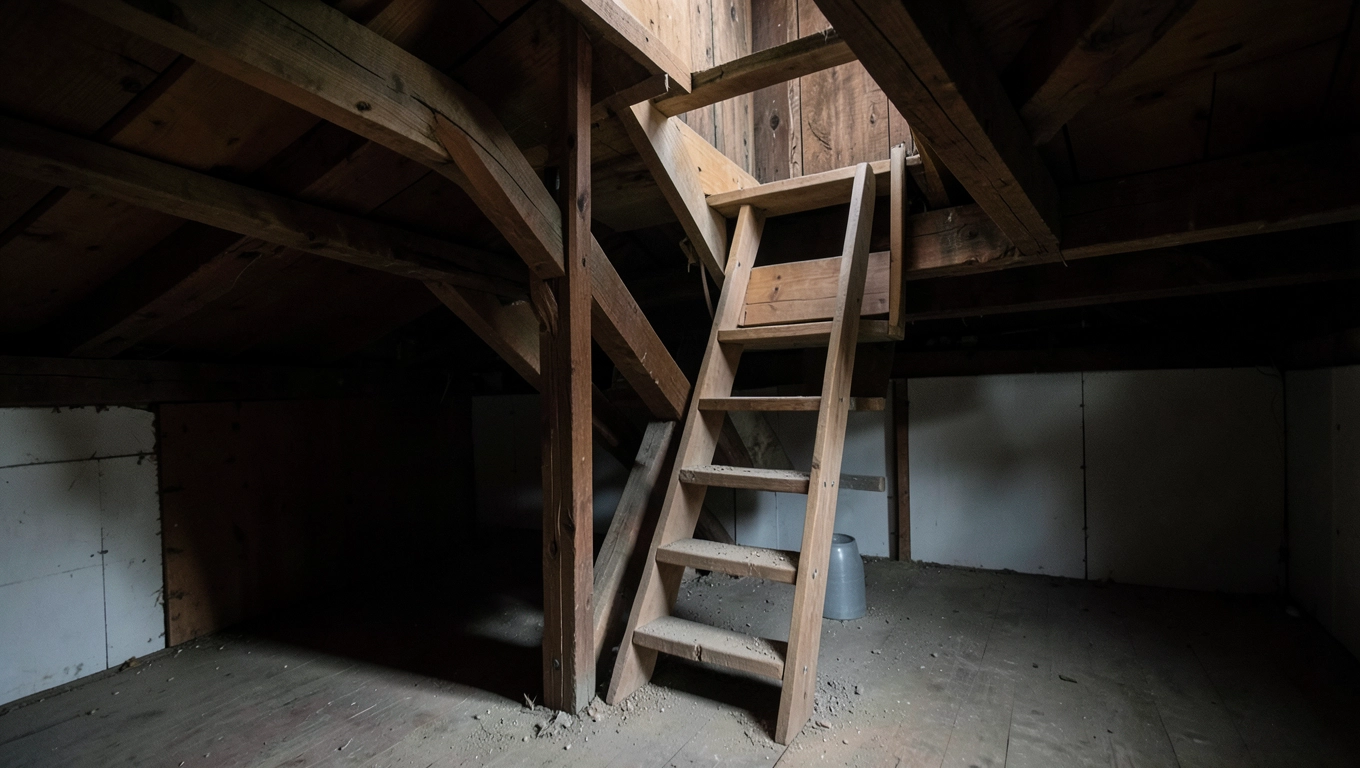 Schody na strych