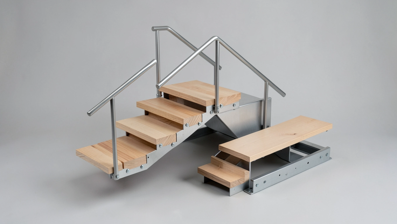 Schody na wymiar do samodzielnego montażu