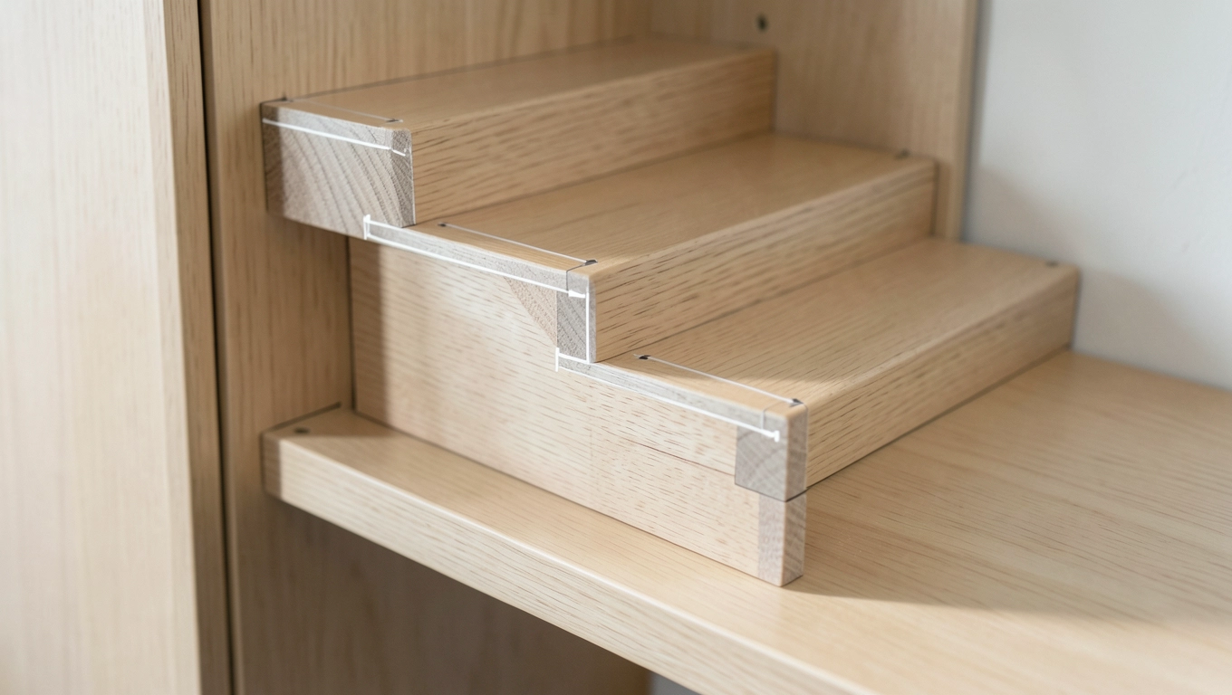 Schody półkowe wymiary