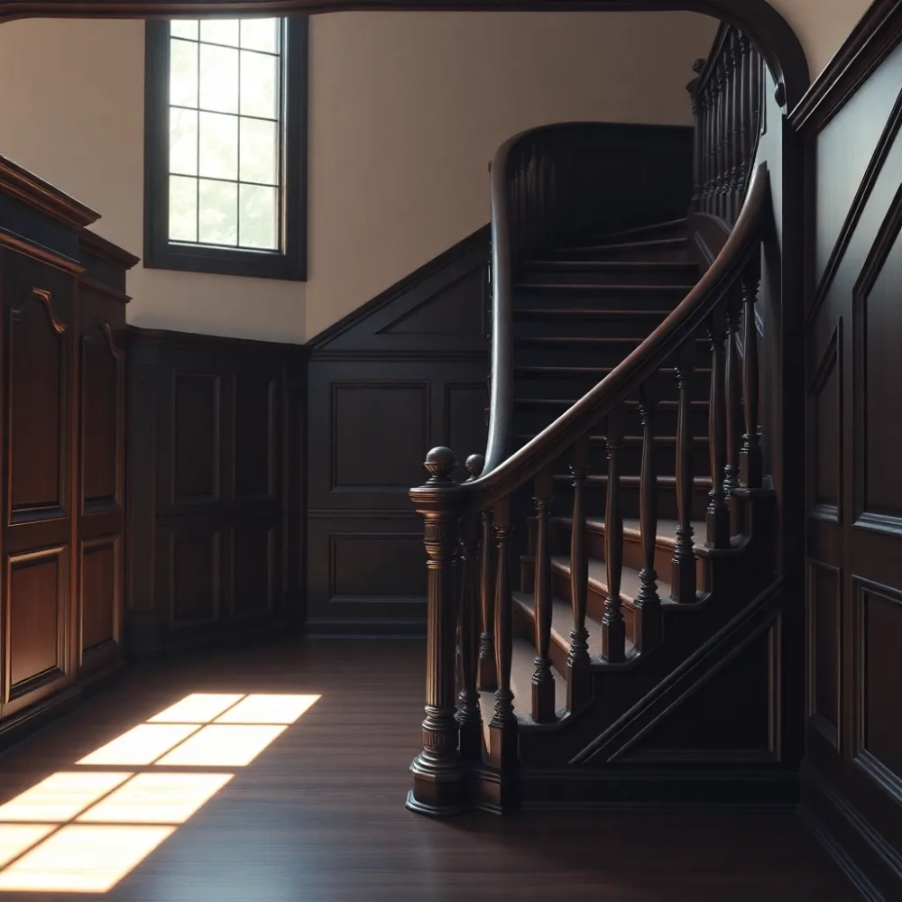 Schody w stylu angielskim