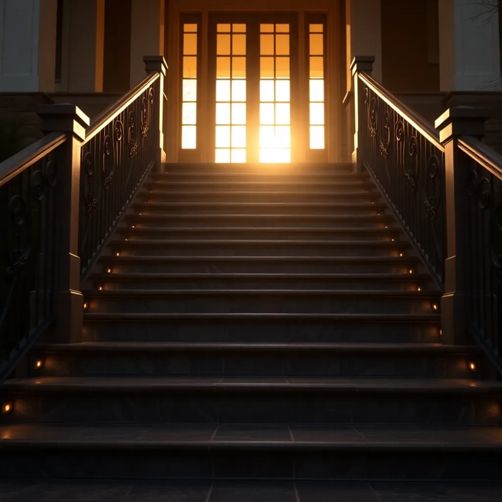 Schody wejściowe do domu