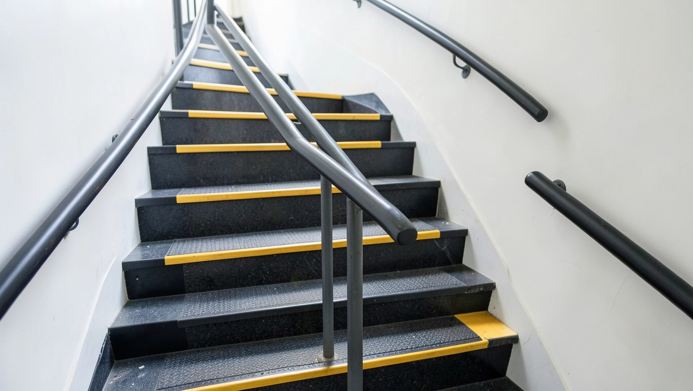 Schody wymagania BHP