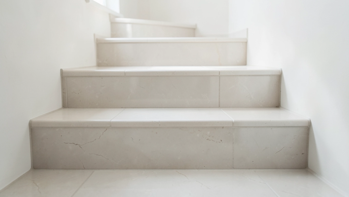 Schody z płytek gresowych