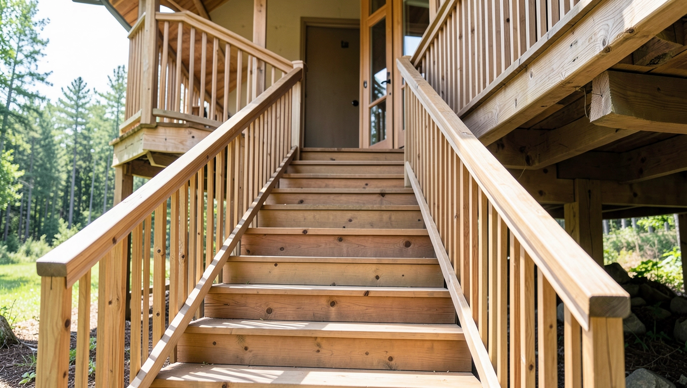 Schody zewnętrzne na piętro ceny