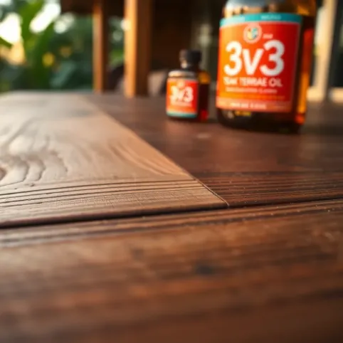 3v3 Olej do tarasów tek