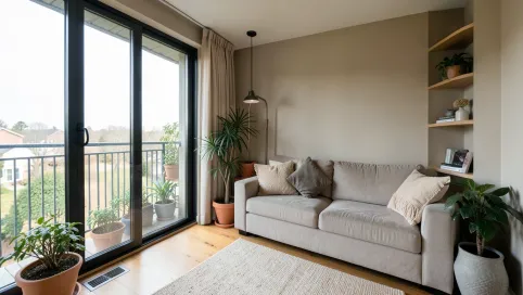 Adaptacja balkonu na pokój w domu jednorodzinnym