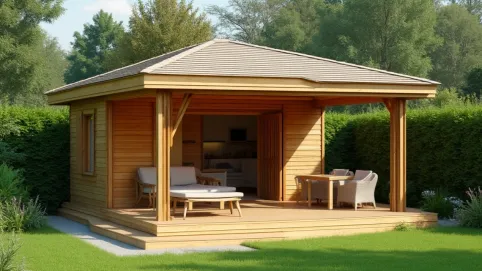 altana 3x4 dach dwuspadowy