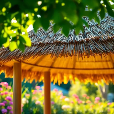 Altana kryta strzechą cena