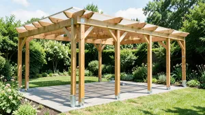 Altany ogrodowe z montażem