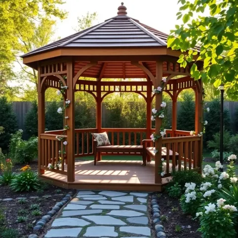 Altany ogrodowe z montażem