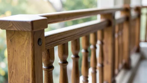 Balustrada Balkonowa Drewniana