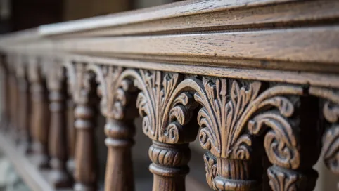 Balustrady balkonowe drewniane wzory