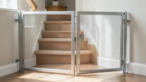 Barierka na schody dla dzieci rozporowa