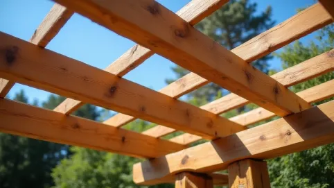 belki na pergolę