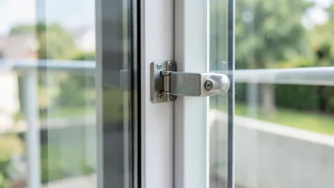Blokada drzwi balkonowych