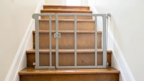 Bramka na schody dla dzieci