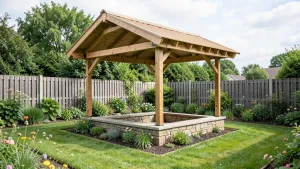 budowa altany na działce rod